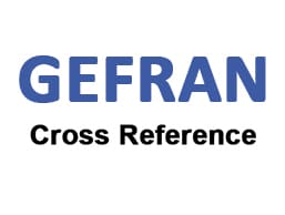 Gefran Cross Reference
