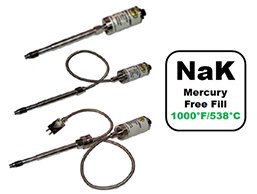 NaK Mercury Free Melt Pressure Transducers and Transmitters
